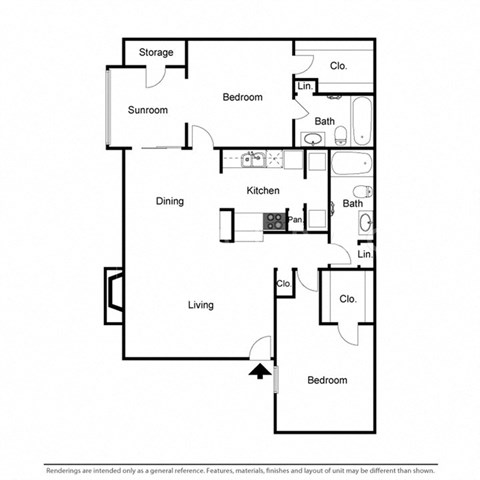 The Monet Windmill Floor Plan